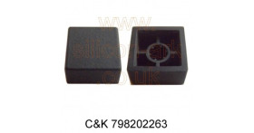 C&amp;K 798202263 matt black switch cap