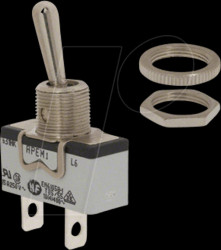 631H/2 Lever switch to 10 A, 1x ON - OFF
