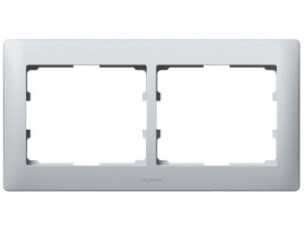 SISTENA LIFE Ramka Metalic 2 podwójna pozioma 771302 LEGRAND