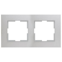 Novella Ramka 2-Krotna, Kolor Srebrny / 92180602m