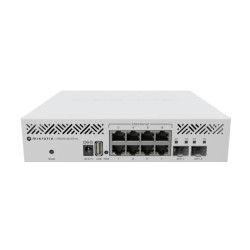 Switch 8x RJ45 2.5Gb/s, 2x SFP+, RouterOS L5, desktop MikroTik CRS310-8G+2S+IN