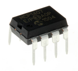 Sterownik bramki MOSFET 8-pinowy 6 A PDIP MCP1407-E/P CMOS, TTL 18V