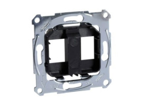 MERTEN Płytki montażowe do gniazda modułowego czarny MTN4566-0003 SCHNEIDER ELECTRIC