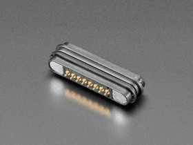 Adafruit DIY Magnetic Connector - Straight 8 Contact Pins - 2.2mm Pitch