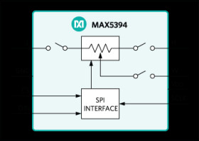Single, 256-Tap Volatile, SPI, Low-Voltage Linear Taper Digital Potentiometer