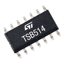 TSB514IDT Rail-to-rail inputs and outputs, 36 V, 6 MHz op-amps