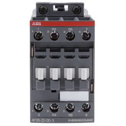 Stycznik 24 V AC/DC ABB styki: 4 11 kW 45 A 2NO + 2NC Śruba 1SBL237501R1100 AF26-22-00-11