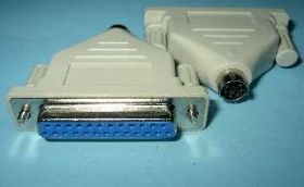 ADAPTOR DB-25F/DIN MINI 6M 131