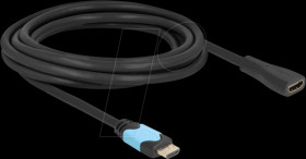 81999 HDMI A male > female, 8K 60Hz, 48 Gb/s, 3 m