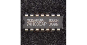 74HC00 (TC74HC00AP) Quad 2-input NAND gates - Toshiba
