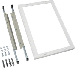 univers N Blok dla szyn zbiorczych poz. 185mm 3-pol. 4xNH1/2/3-listw. 750x500mm UE52K4N