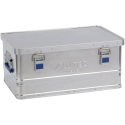 Alutec 10040 BASIC Aluminium Transport Box 560x370x245 mm Sturdy Storage