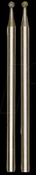 28222 Diamond grinding pin, ball 1.8mm, 2 pieces