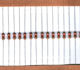 REZYSTOR 0,25W (1/4W) 120 ohm (50 SZTUK)