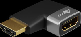 72010 8K HDMI angle adapter HDMI plug &gt; HDMI socket 90° horizontal