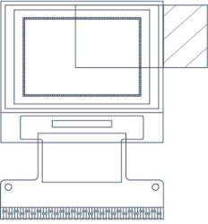 OLED-064O048A-LPP3N00000 64 x 48 Graphic OLED