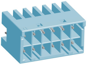 Wtyk PCB 12-pinowe raster: 3.3mm 2-rzędowe TE Connectivity Przewlekany 4.0A 250.0 V.