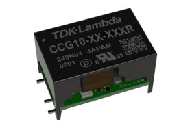 Konwerter DC/DC CCG, Uwe 48V dc, Uwe 24V, Uwy 3.3V dc, TDK-Lambda 2.6 A 8.58 W 100 °C -40 °C Powierzchnia