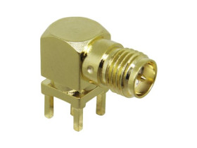 Złącze koncentryczne Montaż na płytce drukowanej Żeński typ złącza Złącze SMA 12.4GHz Przepust typ kabla Koncentryczny