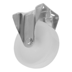 Sealey SCW4125FPEM Heavy-Duty Nylon Castor Wheel Fixed Plate &#xD8;125mm - Trade