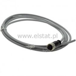 Złącze proste żeńskie 4P + kabel 2m