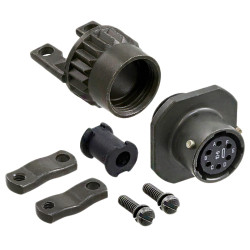 Złącze 6-pinowe Żeński Amphenol Socapex Żeński Montaż na kablu MIL-DTL-26482 rozmiar 10