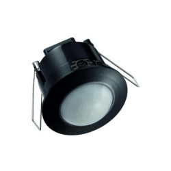 Czujnik ruchu PIR podtynkowy IP20 360 st. zasięg 6m 600W czarny CP-9C