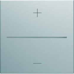 Lumina Płytka czołowa do ściemniacza przyciskowego z Bluetooth srebrny WXD070T