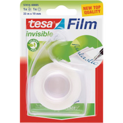 tesa&#xAE; 57414 Film Matte Invisible Tape &amp; Dispenser 19mm x 33m