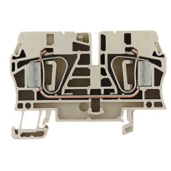 Złączka szynowa 2-przewodowa 6mm2 beżowa ZDU 6 Ex 1608620000 /50szt./