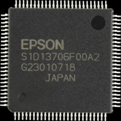 S1D13706F00A200 LCD controller,STN/TFT,320x240px, TFP,100