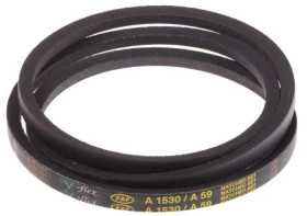 Pas napędowy, profil A, materiał: PET, guma, 13mm x 8mm x 1.5m, RS PRO