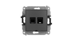Icon Mechanizm Gniazda Telefonicznego 1Xrj11 + Komp. 1Xrj45 Kat. 5E, 8-Styk,...