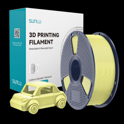 SUNLU PET-G 1.75mm 1kg Lemon Yellow / Żółty, cytrynowy