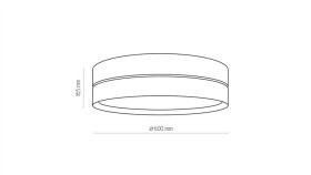 Poziomy Kinkiet Parks Kolor Satynowy, Zintegrowany Led 10W 3000K Ip44 Nad...