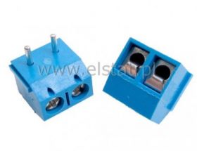 Złącze do druku; 2 piny ( R= 5 ) kątowa h= 10