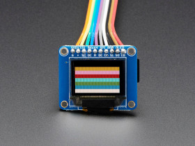 OLED Breakout Board - 16-bit Color 0.96" w/microSD holder