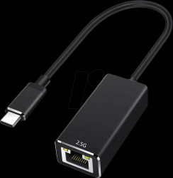 12991134 Network card, USB type C, 2.5 Gigabit Ethernet, 1x RJ45