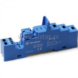 Gniazdo przekaźnika Finder 97.51.0 (zac. sprężyna