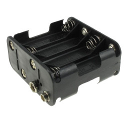 KOSZYK BATERII POJEMNIK 8xAA R6 AA ZE ZŁACZEM 9V 6F22