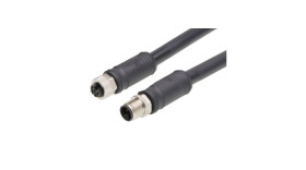 Kabel przemysłowy konfekcjonowany ze złączem Złącze M12 długość 20m Rodzaj A Żeńskie Złącze B Złącze M12