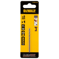 Wiertło Ø: 3mm HSS 135° DeWALT Wiertło kręte