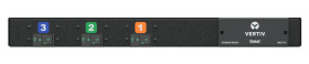 Vertiv UI10026, Podstawowy, 1U, Poziome, Czarny, 12 x gniazdo sieciowe, - CE Marked - RoHS Compliant