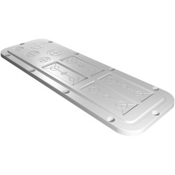 Rittal 2563200 AX Flange 149x447mm Plastic Grey 1pc