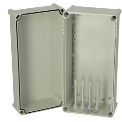 Fibox 5330371 PC 38x19x18cm G Enclosure, PC Opaque cover