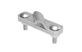 Złącze krzyżowe skośne pręt-bednarka 3-elem. stal nierdzewna 116.3.2 NI 11602305