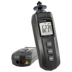 PCE Instruments PCE-T 238 Tachometer Handheld 0.5-99999 RPM Battery-Powered