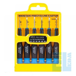 ZESTAW WKRĘTAKÓW PRECYZYJNYCH TORX 6szt 0173