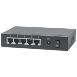 Switch Gigabit 5xPoE Passthrough zasilany PoE lub AC, 68W 561082