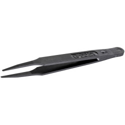Ideal Tek 702A.CF.IT Tweezers ESD Scratch-Proof 115mm Carbon Fibre